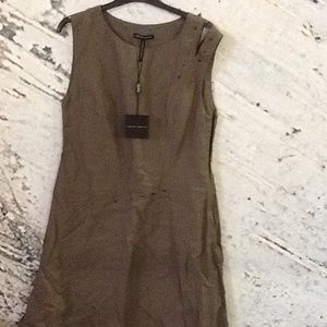 Military flare dress